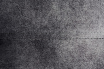 Elegant grey velvet stitches