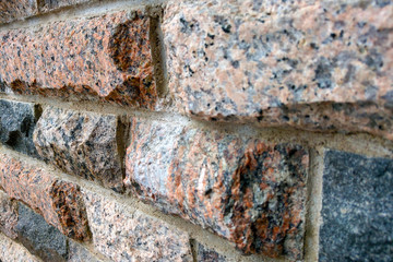 Brick wall with gradient for background usage.