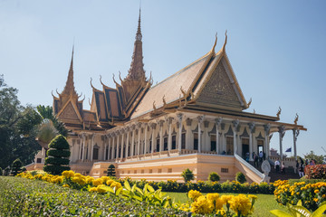 thai temple in bangkok thailand