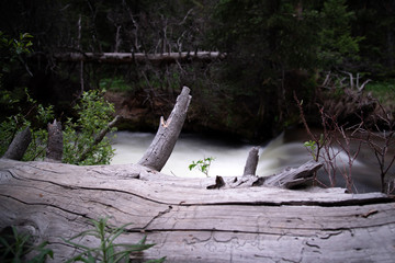 Waterfall at Rocky Mountain National Park