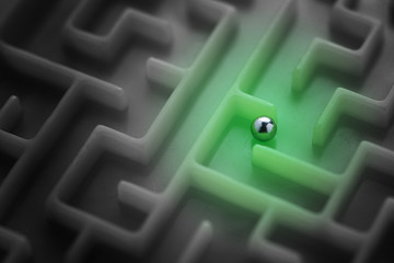The concept of solving a complex problem. A difficult situation in business, life.