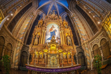 Fototapeta premium Inside the Millennium cathedral, Timisoara, Romania