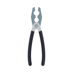 pliers tool icon, colorful design