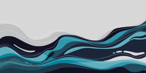 Wall murals Abstract wave Abstract Background for print, banner, cover etc. 