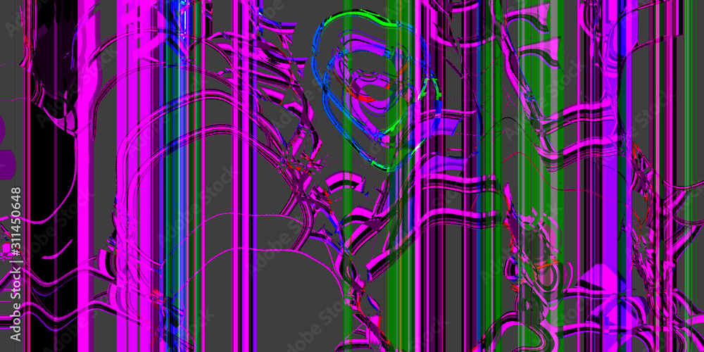 Poster creative abstract background with artistic pattern