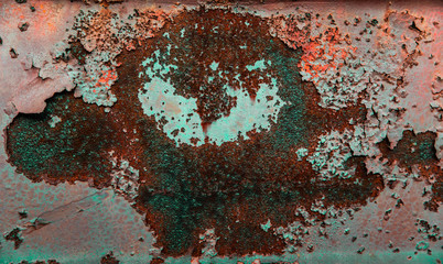 Metal  with corrosion