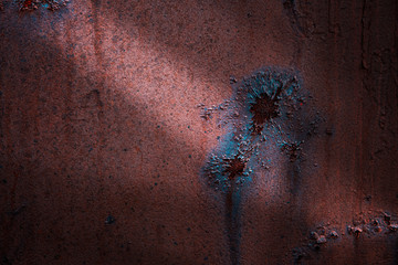 Metal  with corrosion