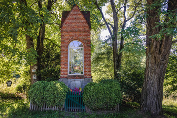 Roman Catholic chapel near Hejtus village in Cassubia region of Poland