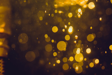 Luxury Gold abstract bokeh