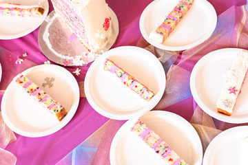 Little girl birthday party