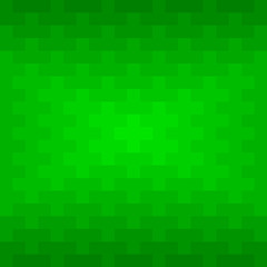 Green rectangles and squares repeat pattern background. Abstract 3D geometric background vector.