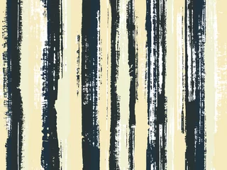 Poster Rayures verticales Motif textile de lignes verticales de hachures d& 39 encre inégale.