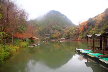 the Gudong Park,Guilin,China