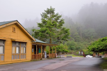 Mountain cloud landscape-Taiping Mountain in Yilan County, Taiwan.