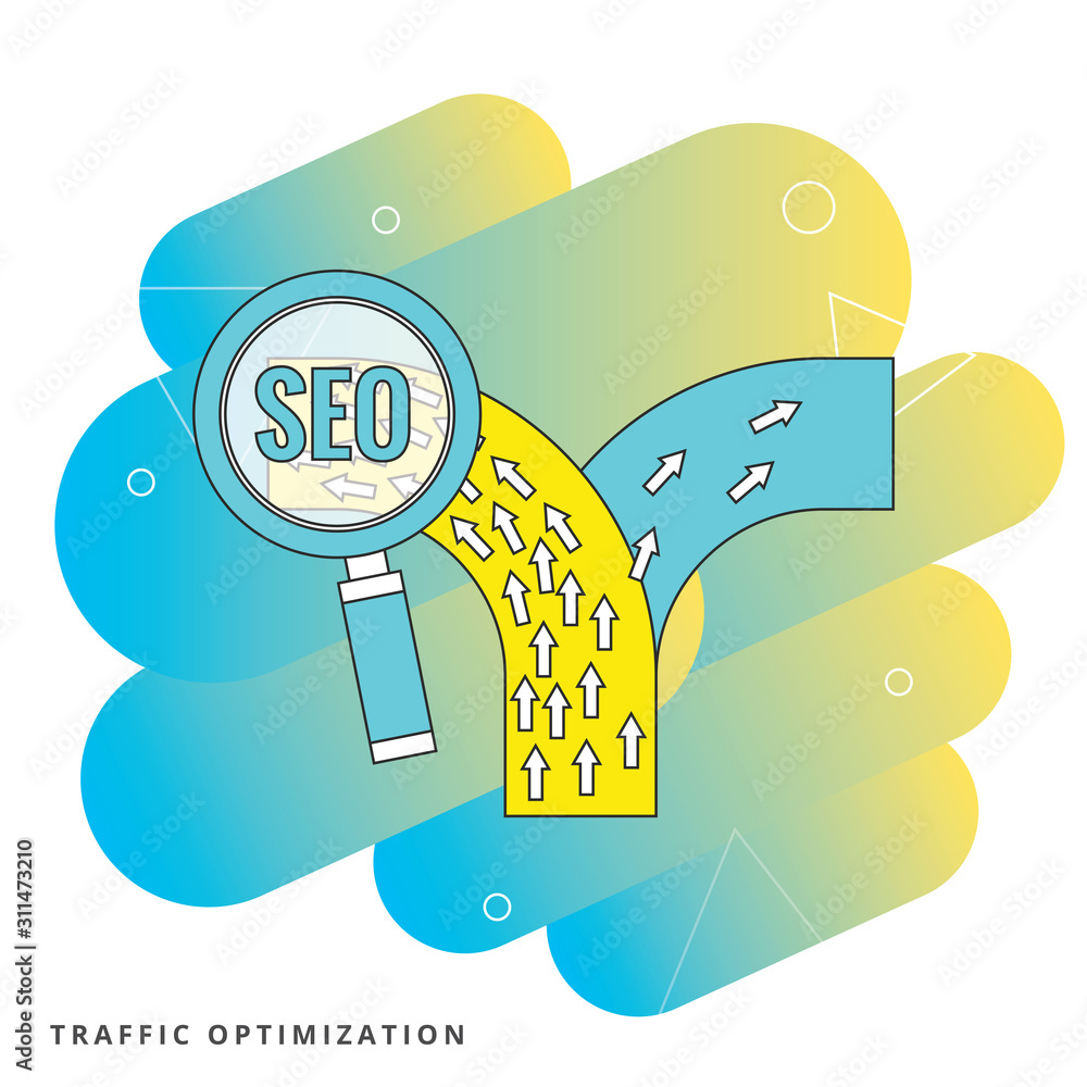 Poster seo website searching optimization process