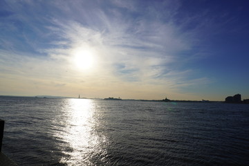 Obraz premium sunset over the sea
