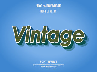 Modern 3d text effect, editable font effect