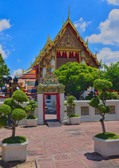 Building, inside of Wat Pho, Bangkok (part 1)