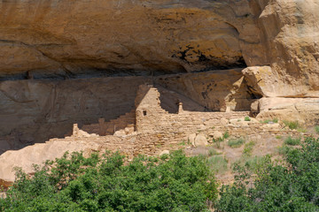 Cliff dwelings at Mesa Verde National Park