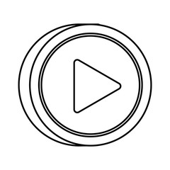 media player play button icon