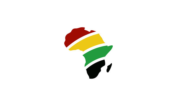 African logo vector stock image