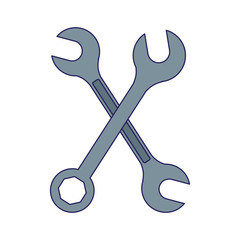 crossed wrenchs tools icon