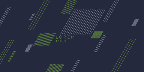 Abstract background with dynamic shapes. Vector template