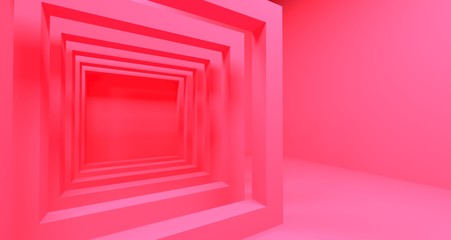 Obraz premium 3D depth and realism background 2020. 3D rendering.