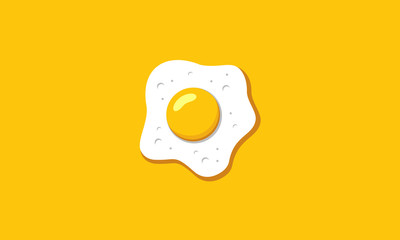 Egg vector icon stock image