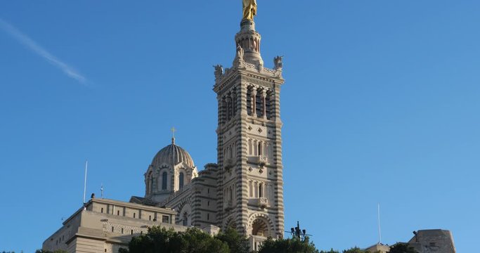 Notre Dame de la Garde, Marseille, Bouches du Rh&ocirc;ne, France