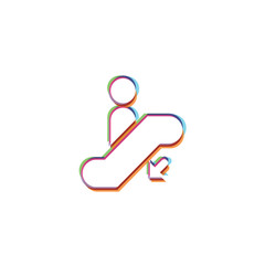 Escalator - Going Down -  App Icon