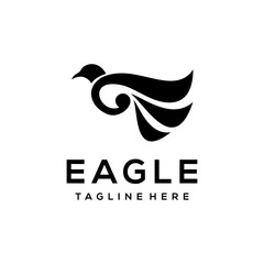 Modern Eagle Logo Vector icon template illustration