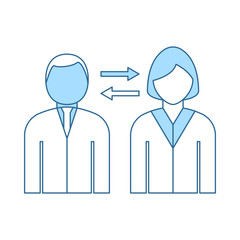 Corporate Interaction Icon