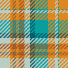 Tartan scotland seamless plaid pattern vector. Retro background fabric. Vintage check color square geometric texture.