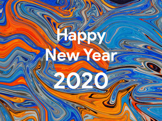 Fototapeta premium Happy new year greeting