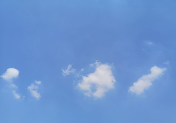 cloudy in the blue sky natural background