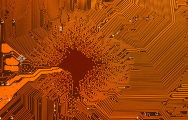Abstract,close up of Mainboard Electronic computer background.