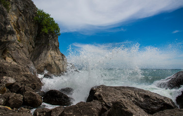 Deep sea water waves, Black sea