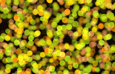 party confettie bokeh lights