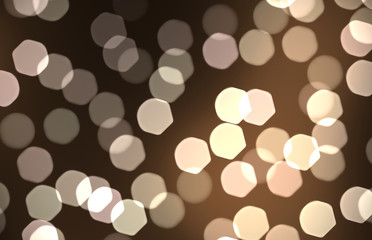 party confettie bokeh lights