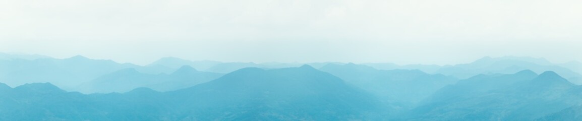 A continuous mountain. Background of Chinese ink painting.