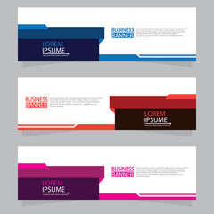 Banner background.modern template design.Vector illustration.