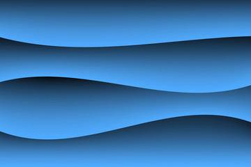 Fondo de ondulaciones iluminadas de color azul.