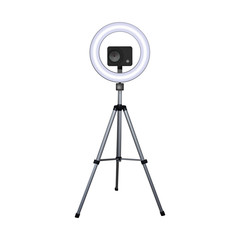 Obraz premium Action camera on a tripod