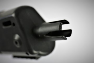 gun and bullets