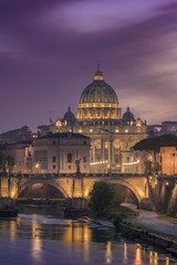 Fototapeta na wymiar Basilica di San Pietro da Ponte Sisto