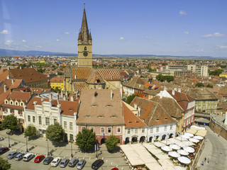 Hermannstadt, Stadtzentrum, evangelische Stadtpfarrkirche, Rumä
