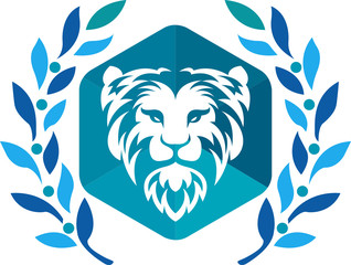 aurel wreath lion logo © Dharshani