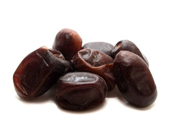 Dates isolated on white background