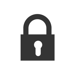 lockpad security icon vector illustration for website and design icon